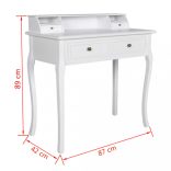 modern fésülködő sminkelő asztal