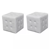 fehér kocka alakú zsámoly