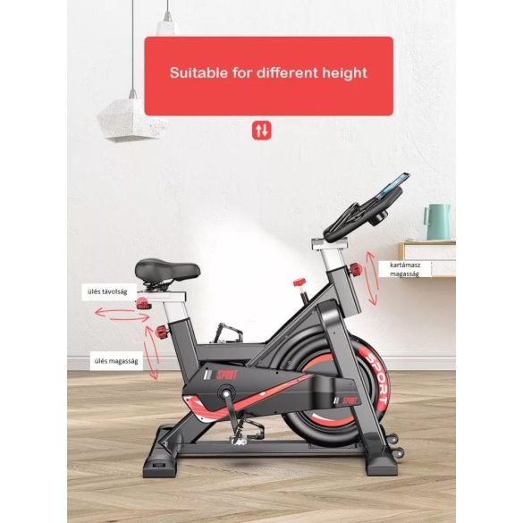 Contens szobakerékpár 150kg teherbírás! fehér szín