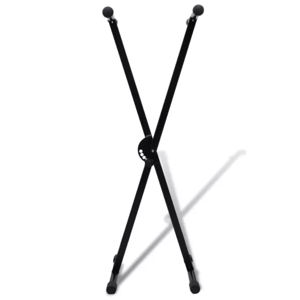 Állítható billentyűzet állvány merevített X keret