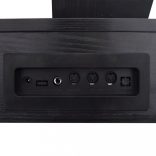 88 billentyűs digitális zongora pedálokkal fekete melamin lap