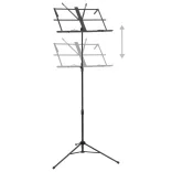 fekete acél kottatartó