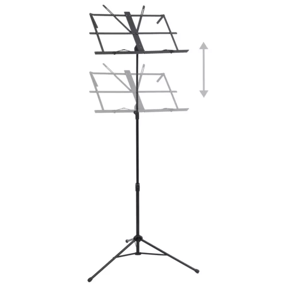 fekete acél kottatartó