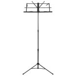 fekete acél kottatartó