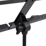 fekete acél kottatartó