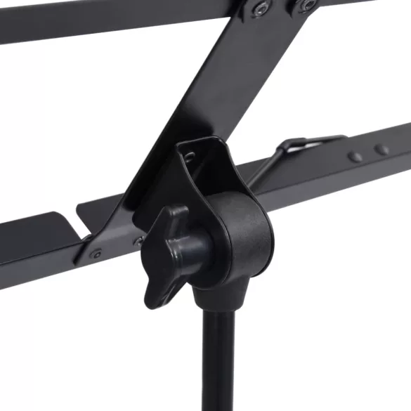 fekete acél kottatartó