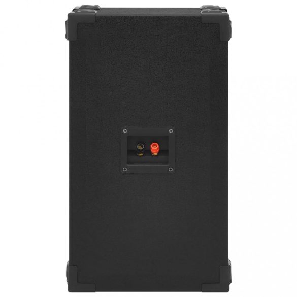 2 db fekete professzionális passzív színpadi hangszóró 800 W