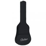 fekete szövet gitártok 4/4 (39)-es klasszikus gitárhoz 100x37 cm"