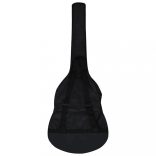 fekete szövet gitártok 4/4 (39)-es klasszikus gitárhoz 100x37 cm"
