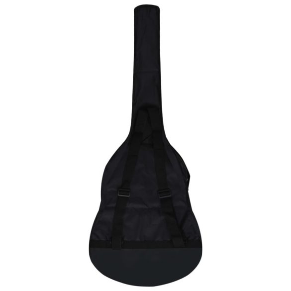 fekete szövet gitártok 3/4 (36)-es klasszikus gitárhoz 94x35 cm"
