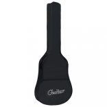 fekete szövet gitártok 1/2 (34)-es klasszikus gitárhoz 94x35 cm"