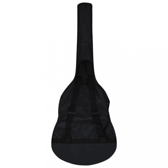 fekete szövet gitártok 1/2 (34)-es klasszikus gitárhoz 94x35 cm"