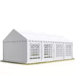   Professzionális rendezvénysátor 5x8m ipari 800N PVC ponyvával