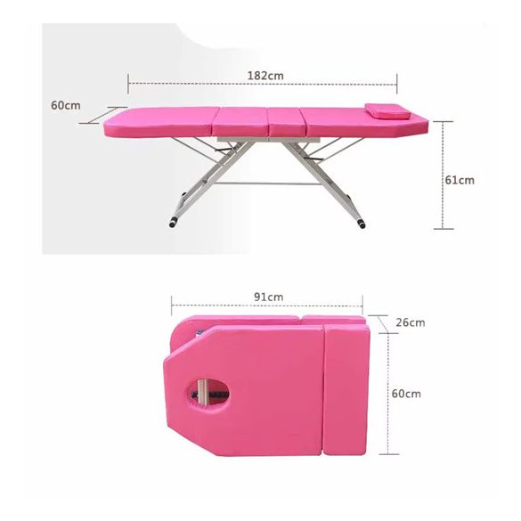Multifunkciós összecsukható masszázs- és kozmetikai ágy