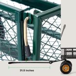 Masszív Kerti Kocsi – 180 kg Teherbírással