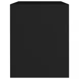 fekete szerelt fa éjjeliszekrény 40 x 30 x 40 cm