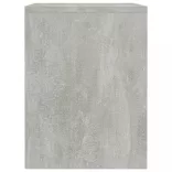 betonszürke szerelt fa éjjeliszekrény 40 x 30 x 40 cm