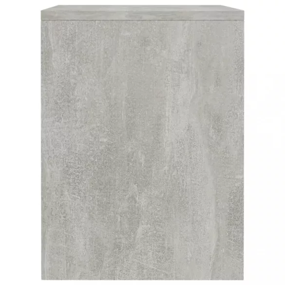 betonszürke szerelt fa éjjeliszekrény 40 x 30 x 40 cm