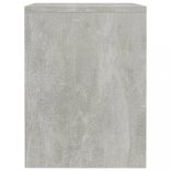 2 db betonszürke szerelt fa éjjeliszekrény 40 x 30 x 40 cm