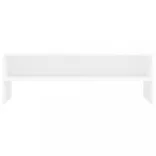 fehér szerelt fa TV-szekrény 120 x 40 x 40 cm