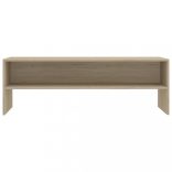 sonoma tölgy színű szerelt fa TV-szekrény 120 x 40 x 40 cm