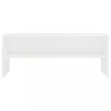 fehér szerelt fa TV-szekrény 100 x 40 x 40 cm