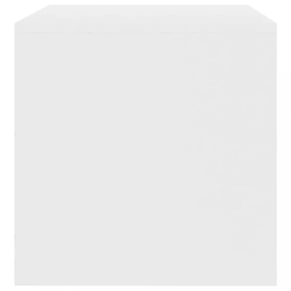 fehér szerelt fa TV-szekrény 100 x 40 x 40 cm