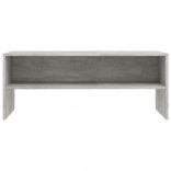 betonszürke szerelt fa TV-szekrény 100 x 40 x 40 cm