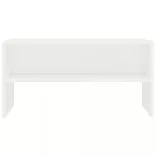 fehér szerelt fa TV-szekrény 80 x 40 x 40 cm