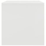 2 db fehér szerelt fa éjjeliszekrény 40 x 30 x 30 cm