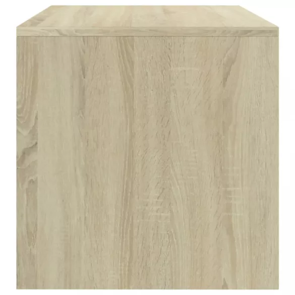 sonoma tölgy színű szerelt fa éjjeliszekrény 40 x 30 x 30 cm