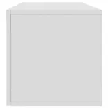 fehér szerelt fa lemeztároló doboz 71 x 34 x 36 cm