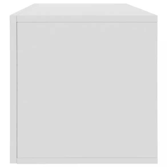 fehér szerelt fa lemeztároló doboz 71 x 34 x 36 cm