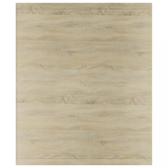 sonoma tölgy színű forgácslap könyv-/TV-szekrény 36x30x114 cm