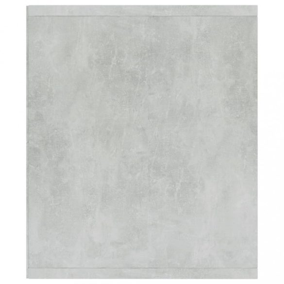 betonszürke szerelt fa könyv-/TV-szekrény 36 x 30 x 114 cm