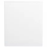 fehér szerelt fa könyv-/TV-szekrény 36 x 30 x 143 cm