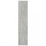 betonszürke szerelt fa könyv-/TV-szekrény 36 x 30 x 143 cm