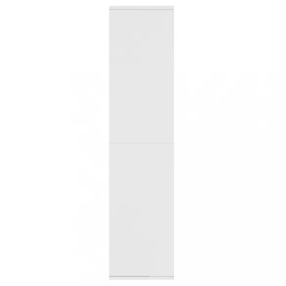 fehér szerelt fa könyv-/tálalószekrény 66 x 30 x 130 cm