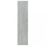 betonszürke szerelt fa könyv-/tálalószekrény 66 x 30 x 130 cm