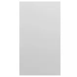 fehér szerelt fa könyv-/tálalószekrény 50 x 25 x 80 cm