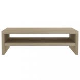 sonoma tölgy színű szerelt fa monitorállvány 42 x 24 x 13 cm