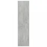 betonszürke szerelt fa ruhásszekrény 50 x 50 x 200 cm