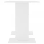 fehér szerelt fa étkezőasztal 110 x 60 x 75 cm