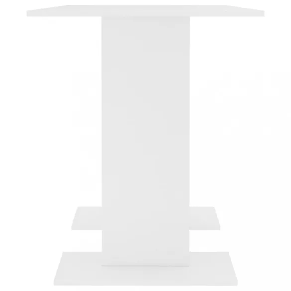 fehér szerelt fa étkezőasztal 110 x 60 x 75 cm