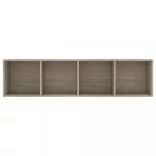 sonoma tölgy színű könyv-/TV-szekrény 143 x 30 x 36 cm