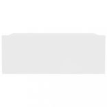 2 db fehér szerelt fa függő éjjeliszekrény 40 x 30 x 15 cm