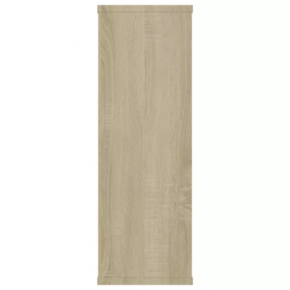 sonoma tölgy szerelt fa fali polc 104 x 20 x 58,5 cm