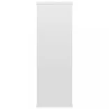 magasfényű fehér szerelt fa fali polc 104 x 20 x 58,5 cm