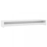 fehér szerelt fa monitorállvány 100 x 24 x 13 cm