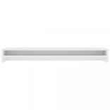 fehér szerelt fa monitorállvány 100 x 24 x 13 cm